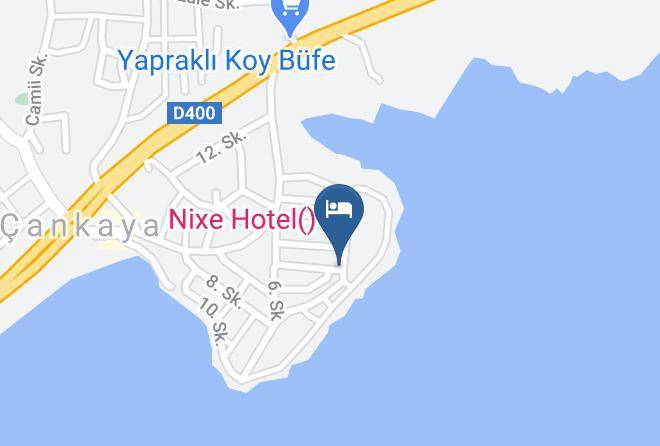 Silifke - Taflan Otel Maps