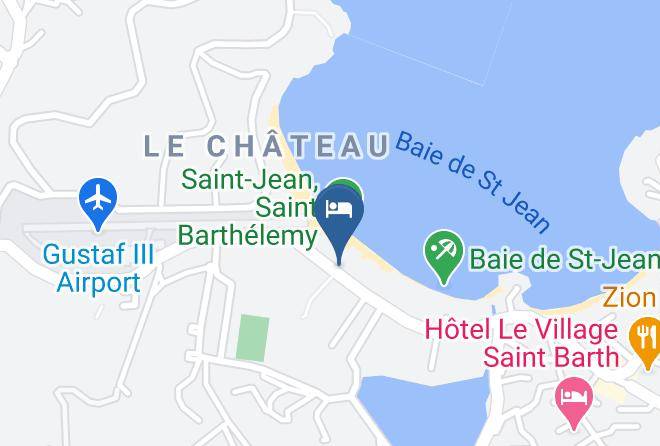 Gustavia - Pearl Beach Hotel Maps