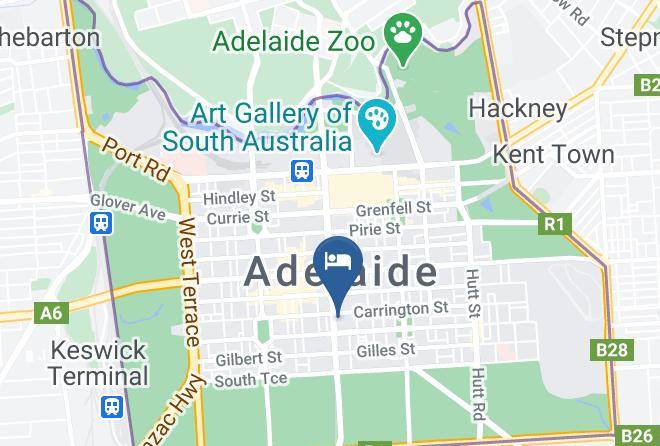 Tom's Court Hotel Map