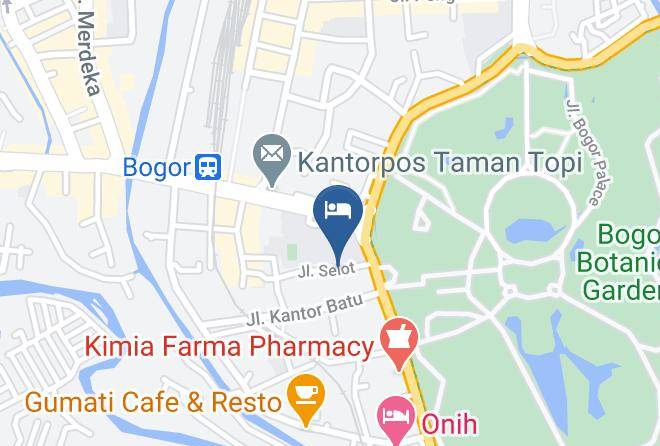 Kota Bogor - Tom's Homestay Maps