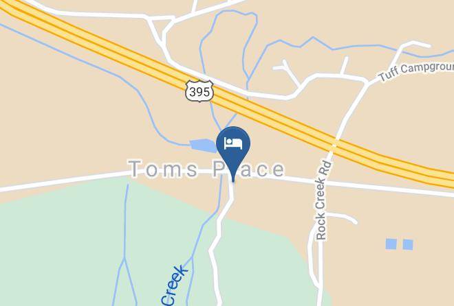 Mono - Tom's Place Resort Inc Maps