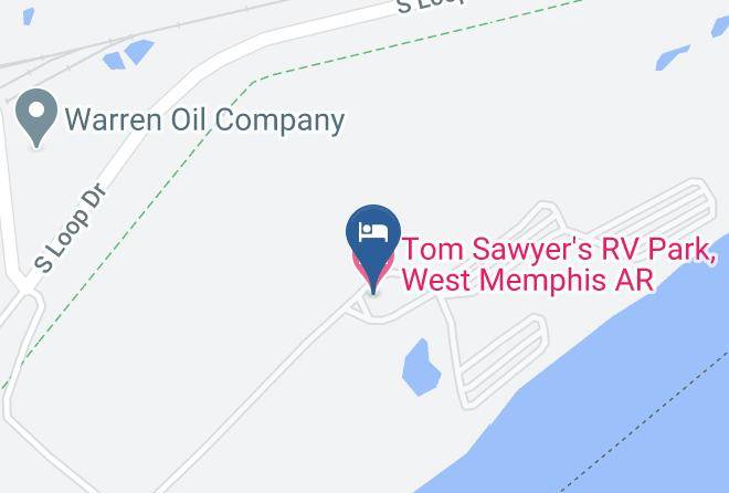 Crittenden - Tom Sawyer's Rv Park West Memphis Ar Maps