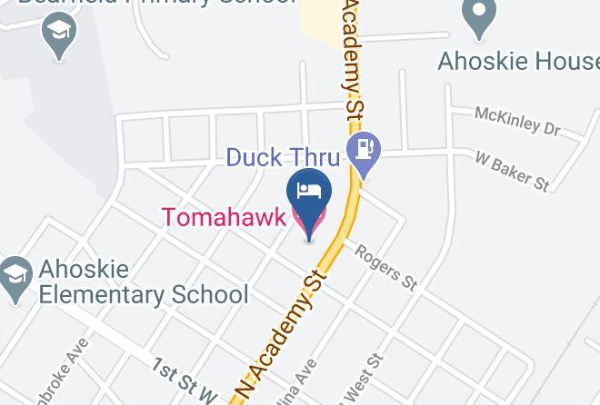 Hertford - Tomahawk Motel Maps