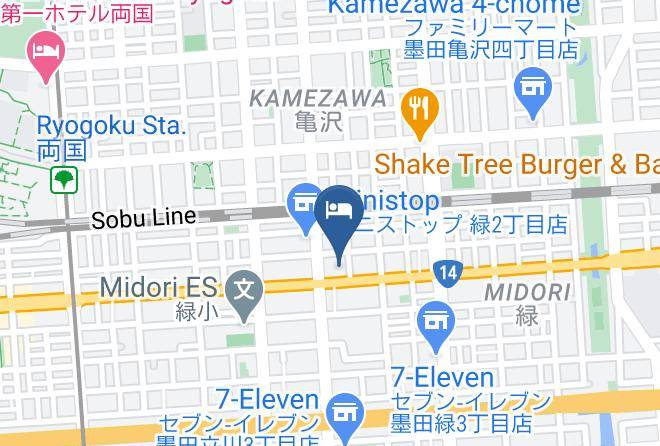Sumida Ward - Tomalounge Maps