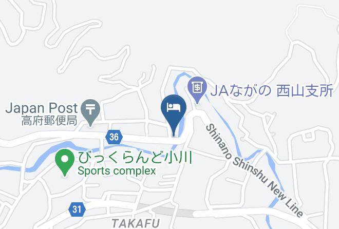 Ogawa Vil Kamiminochi District - Tomaruya Hakubaomachi Maps