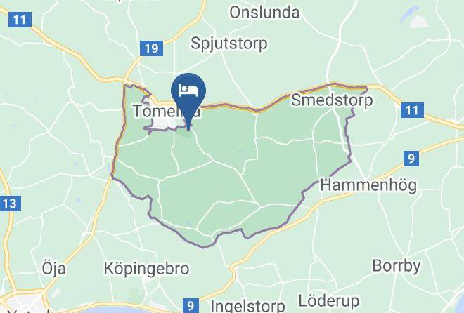 Tomelilla Golf Ab Map