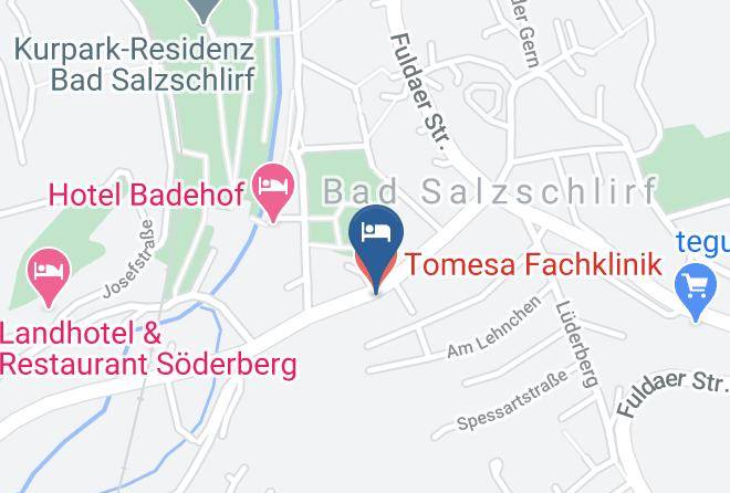 Fulda - Tomesa Fachklinik Maps