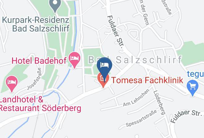 Tomesa Fachklinik Und Gesundheitszentrum Map