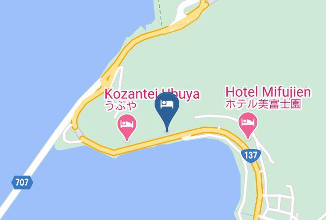 Fujikawaguchiko Townminamitsuru District - Tominoko Hotel Maps