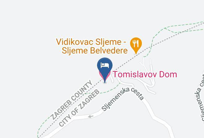 Zagreb - Tomislavov Dom Hotel Maps