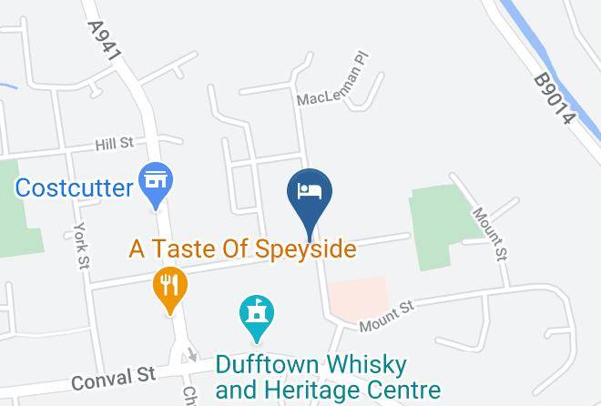Moray - Tom Na Muidh Bed And Breakfast Maps