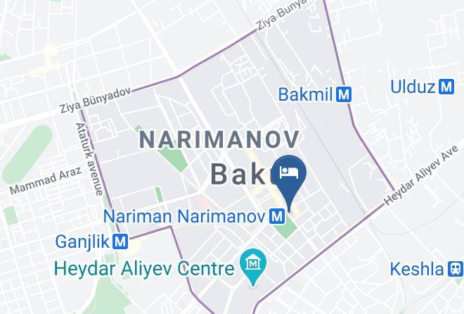 Baki - Tomorrow Hotel Baku Maps