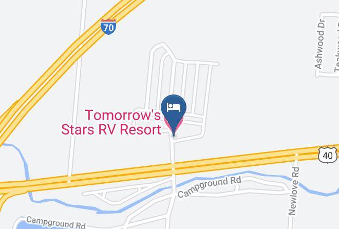 Clark - Tomorrow's Stars Rv Resort Maps