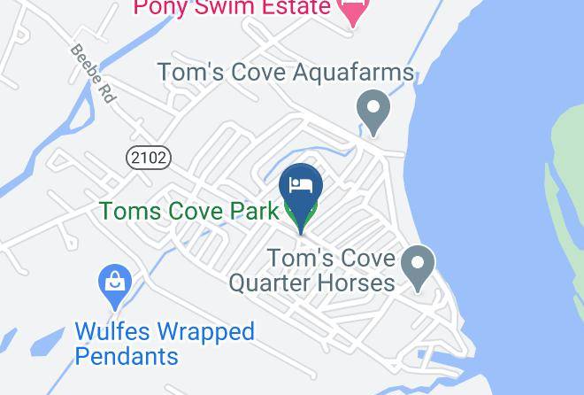Accomack - Toms Cove Park Maps