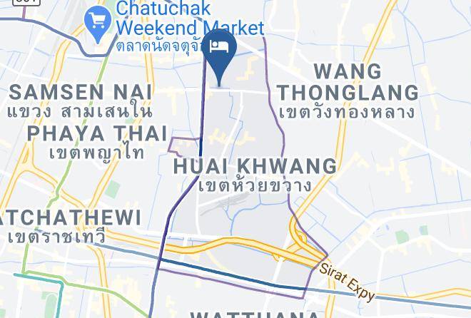 Huai Khwang - Ton Aor Place Maps