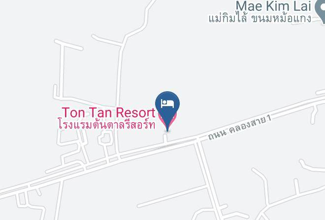 Amphoe Tha Yang - Ton Tan Resort Hotel Maps