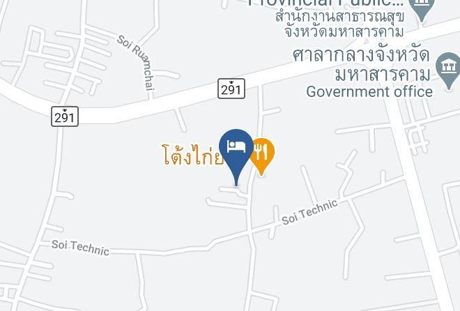 Mueang Maha Sarakham District - Tong Hotel Maps