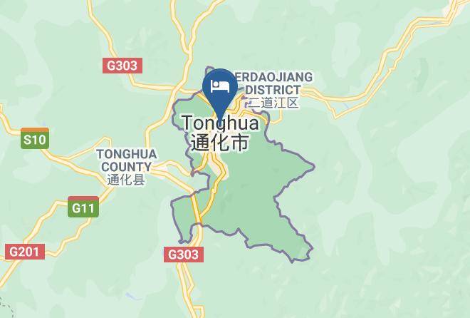 Tonghua - Tong Jiajiang Hotel Maps