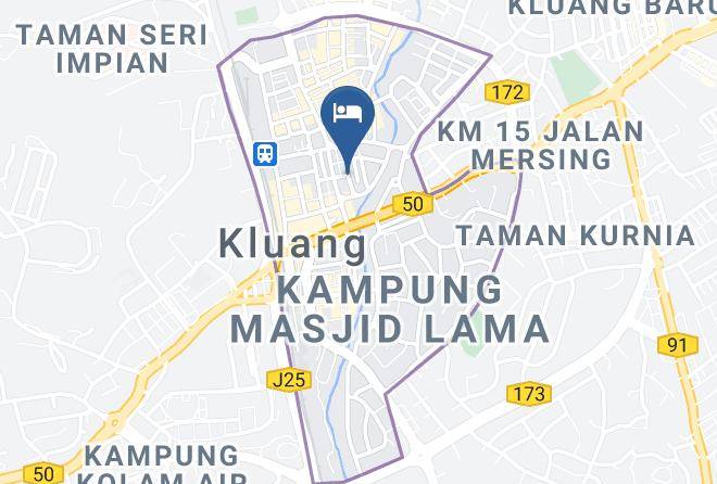 Keluang - Tong Siang Hotel Maps