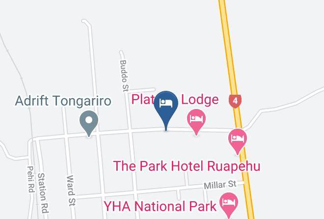 Ruapehu - Tongariro Crossing Lodge Maps