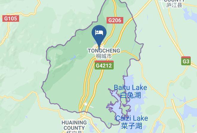 Anqing - Tongcheng Hotel Maps