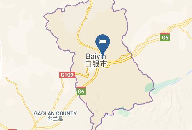 Baiyin - Tongcheng Hotel Maps