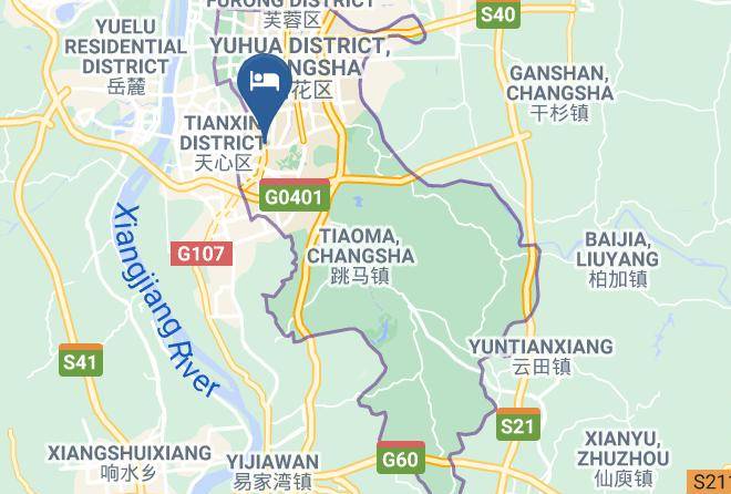 Changsha - Tongcheng Shengyuan Hotel Maps