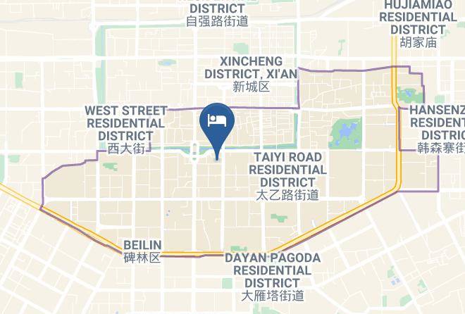 Tongguan People's Government Zhu Xi'an Office Map