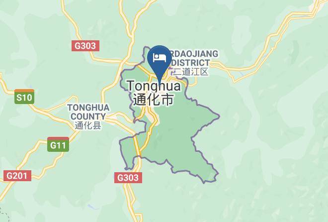 Tonghua - Tonghua Yashu Hotel Maps