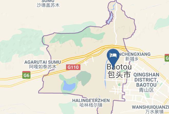 Baotou - Tonghui Express Hotel Maps