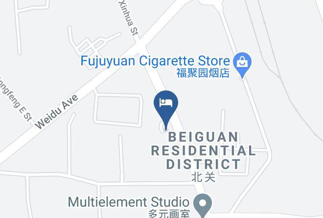 Datong - Tongjuyuan Hotel Maps