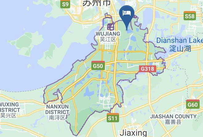 Suzhou - Tongli Lake Resort Maps