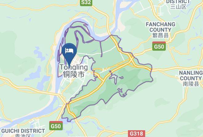 Tongling - Tongling Pujing Hotel Maps