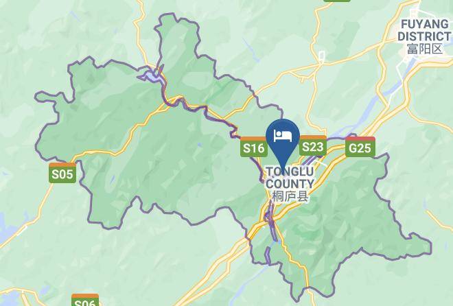 Hangzhou - Tonglu Traveller Hotel Hotel Maps
