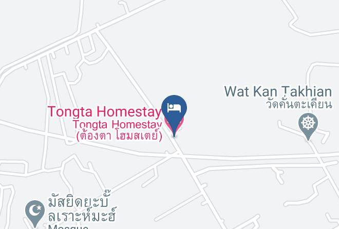 Amphoe Muak Lek - Tongta Homestay Maps