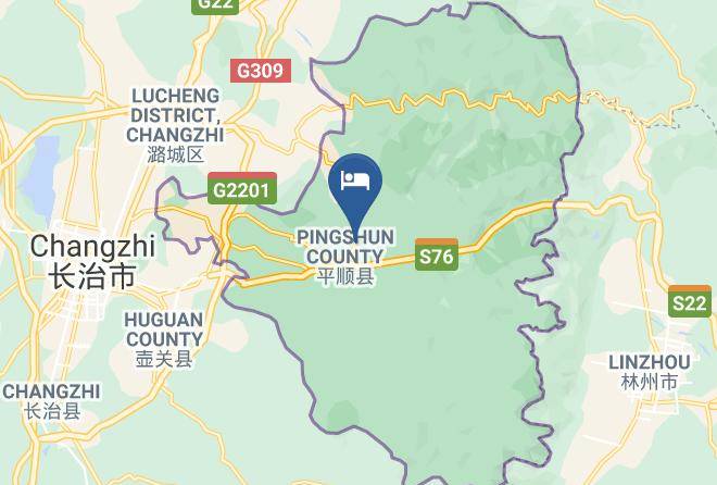 Changzhi - Tongtianxia Hotel Maps