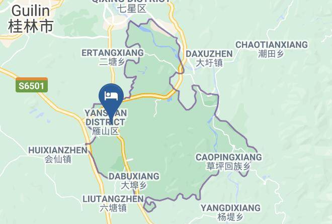 Guilin - Tongxie Theme Hotel Maps