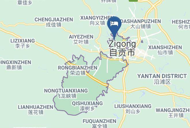 Zigong - Tongxing Hotel Maps