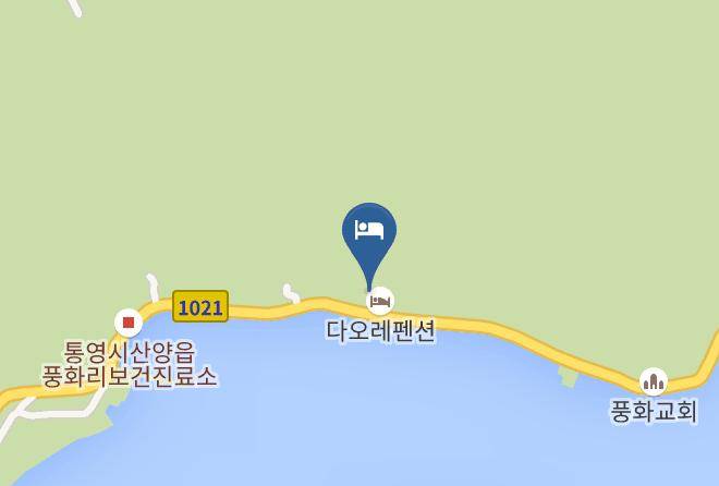Tongyeongsi - Tongyeong Daore Pension Maps