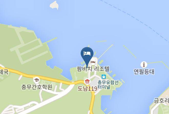 Tongyeongsi - Tongyeong Gallery Tourist Hotel Maps