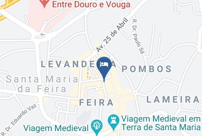 Santa Maria Da Feira - Toni Alojamento Local Maps