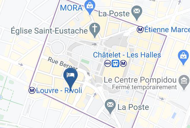 Paris - Tonic Hotel Du Louvre Maps