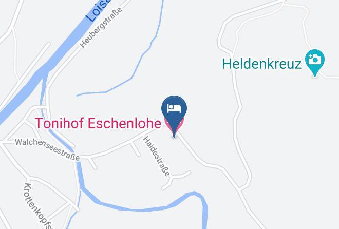 Garmisch Partenkirchen - Tonihof Eschenlohe Maps