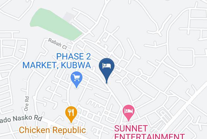 Abuja - Tonis Hotel Maps