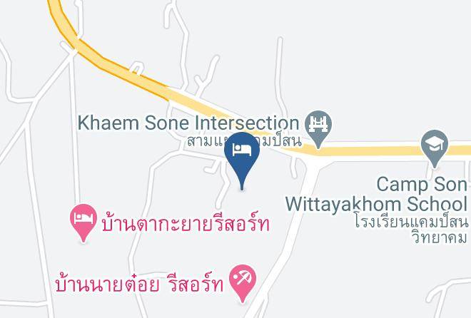 Amphoe Khao Kho - Tonkaew Khao Kho Resort Maps