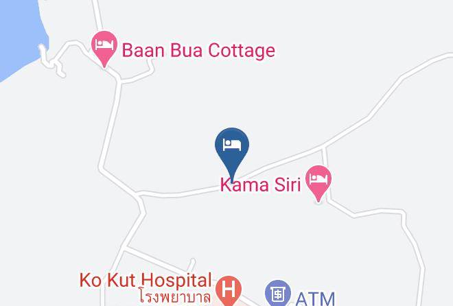 Amphoe Ko Kut - Tonkathin Bungalows Maps