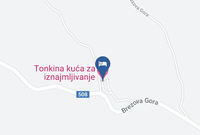 Bednja - Tonkina Kuca Za Iznajmljivanje Maps