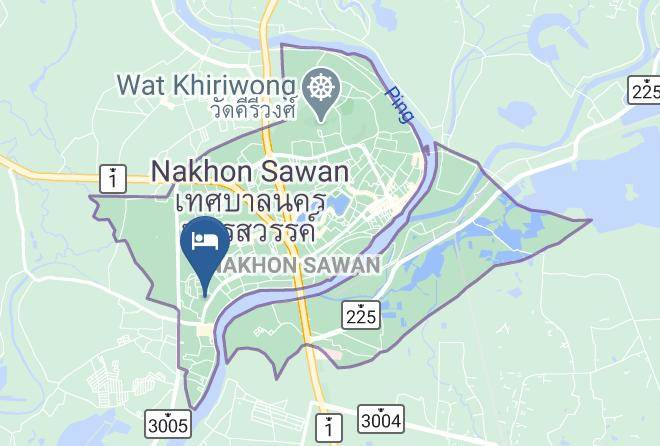 Amphoe Mueang Nakhon Sawan - Tonnam Hotel Maps