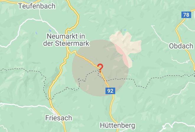 Murau - Tonnerhutte Maps