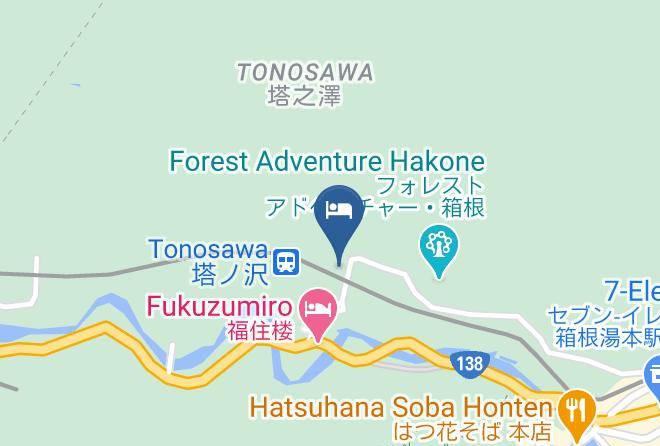 Hakone Townashigarashimo District - Tonosawa Ichinoyu Shinkan Maps